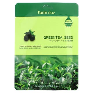Farmstay, Visible Difference Beauty Mask Sheet, Greentea Seed, 1 Sheet, 0.78 fl oz (23 ml)
