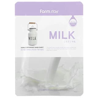 Farmstay, Milk Beauty Sheet Mask, 1 Sheet Mask, 0.78 fl oz (23 ml)