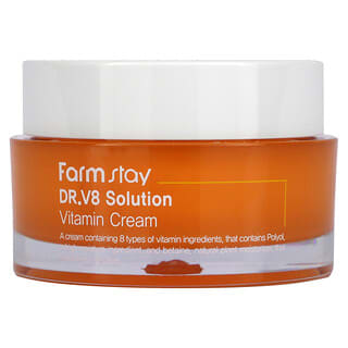 Farmstay, Dr V8 Solution, crème vitaminée, 50 ml