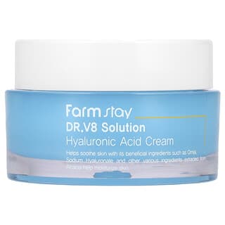 Farmstay, Dr. V8 Solution Hyaluronic Acid Cream, Hyaluronsäure-Creme, 50 ml (1,69 fl. oz.)