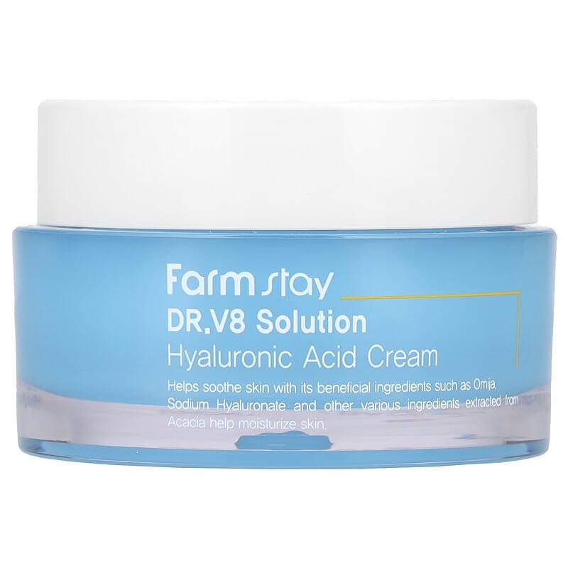 Farmstay Dr-V8 Solution Hyaluronic Acid Cream