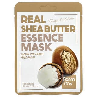 Farmstay, Real Shea Butter Essence Beauty Mask, 1 Sheet, 0.78 fl oz (23 ml)