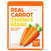 Real Carrot Essence Beauty Mask, 1 Sheet, 0.78 fl oz (23 ml)