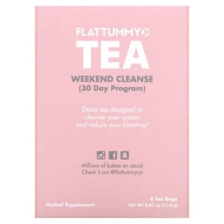 Flat Tummy, Очищающая 30-дневная программа на выходные, 8 чайных пакетиков, по 1,45 г (0,05 унции)
