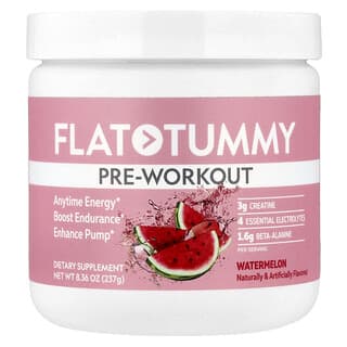 Flat Tummy, Pre-Workout, Watermelon, 8.36 oz (237 g)