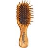 Ambassador Hairbrushes, Olivewood Mini/Wood Pins, 1 Hair Brush