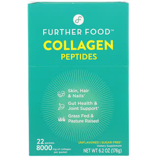 Further Food, Kollagenpeptide, geschmacksneutral, 22 Packungen, je 8 g (0,28 oz.)
