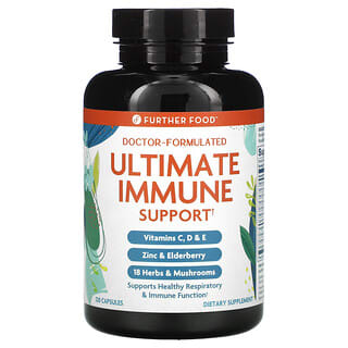 Further Food‏, Ultimate Immune Support, 120 Capsules