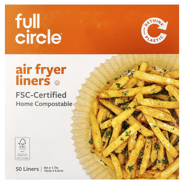 Full Circle, Air Fryer Liners , 50 Liners