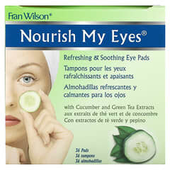 Fran Wilson, Nourish My Eyes, Refreshing & Soothing Eye Pads, 36 Pads