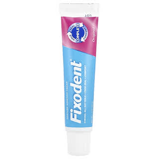 Fixodent, Denture Adhesive Cream, Original, 2.4 oz (68 g)