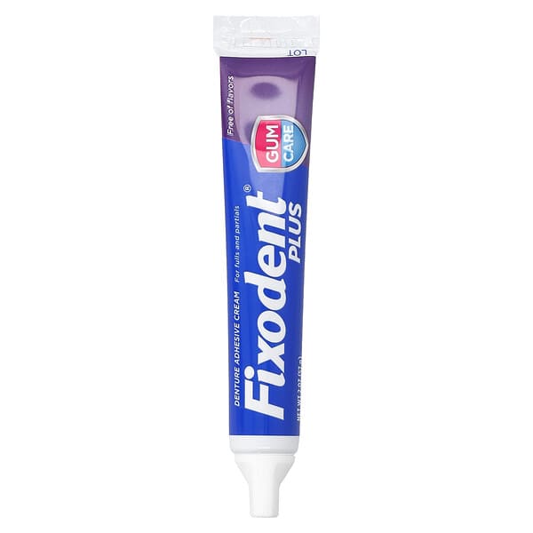 Fixodent, Plus，假牙粘着膏，2 盎司（57 克）
