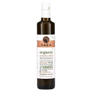 Gaea, Aceite de oliva extra virgen orgánico, 500 ml, (16,9 oz. líq.)