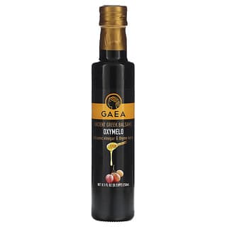 Gaea, Balsámico de la antigua Grecia, OXYMELO, vinagre balsámico y miel de tomillo`` 250 ml (8,5 oz. Líq.)