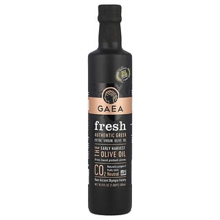 Gaea, Óleo de Oliva Extravirgem Fresco, 500 ml (16,9 fl oz)