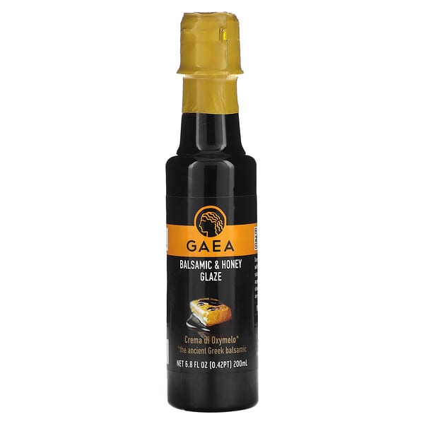 Gaea, Balsamic &amp; Honey Glaze, 6.8 fl oz (200 ml)