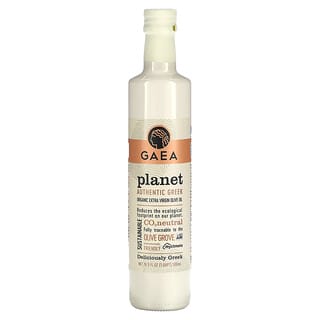 Gaea, органическое нерафинированное оливковое масло высшего качества, 500 мл (16,9 жидк. унции)