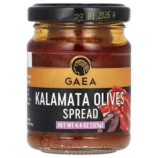 Gaea, Kalamata Olives Spread, Kalamata-Olivenaufstrich, 125 g (4,4 oz.)