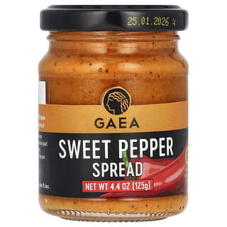 Gaea, Sweet Pepper Spread, Paprikaaufstrich, 125 g (4,4 oz.)