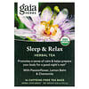 Sleep & Relax Herbal Tea, Caffeine-Free, 16 Tea Bags, 0.96 oz (27.2 g)
