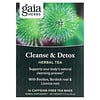Cleanse & Detox, Caffeine-Free, 16 Tea Bags, 1.13 oz (32 g)