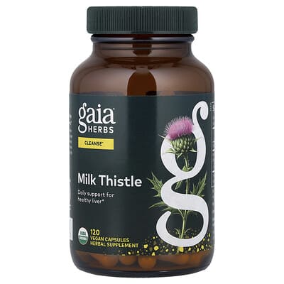 Gaia Herbs, Milk Thistle, 120 Vegan Capsules