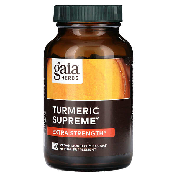 Turmeric Supreme, 120 Vegan Liquid Phyto-Caps