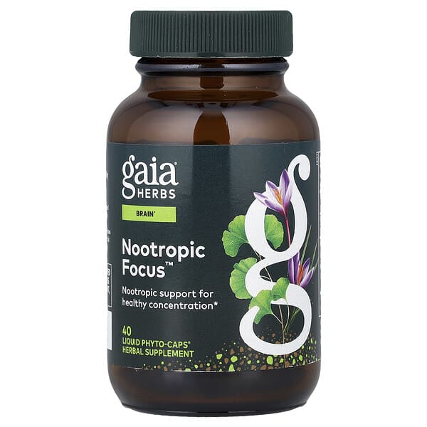 Nootropic Focus™, 40 Liquid Phyto-Caps®