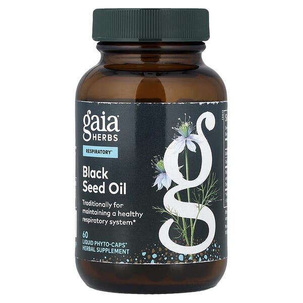 Black Seed Oil, 60 Liquid Phyto-Caps® (200 mg Per cap)