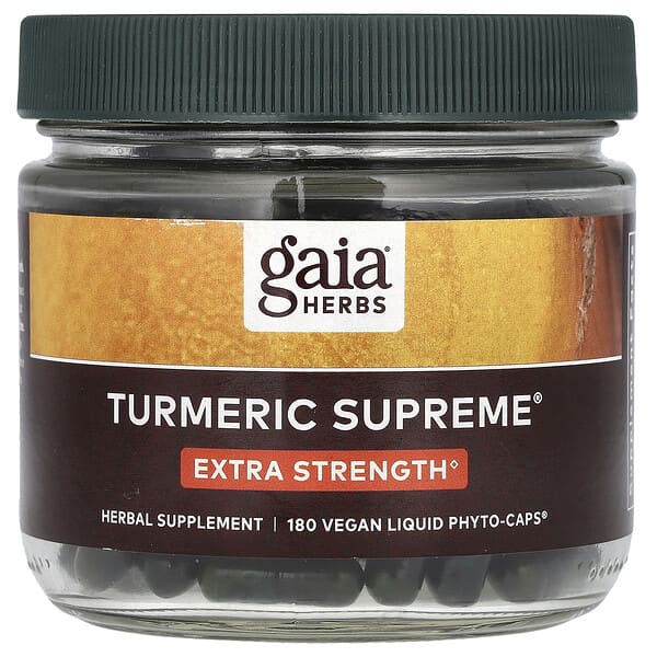 Turmeric Supreme, 180 Vegan Liquid Phyto-Caps