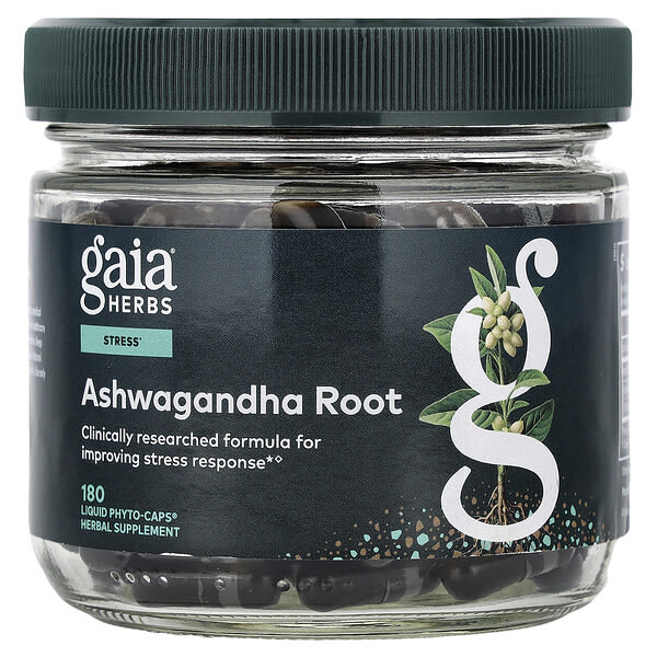 Ashwagandha Root, 180 Liquid Phyto-Caps
