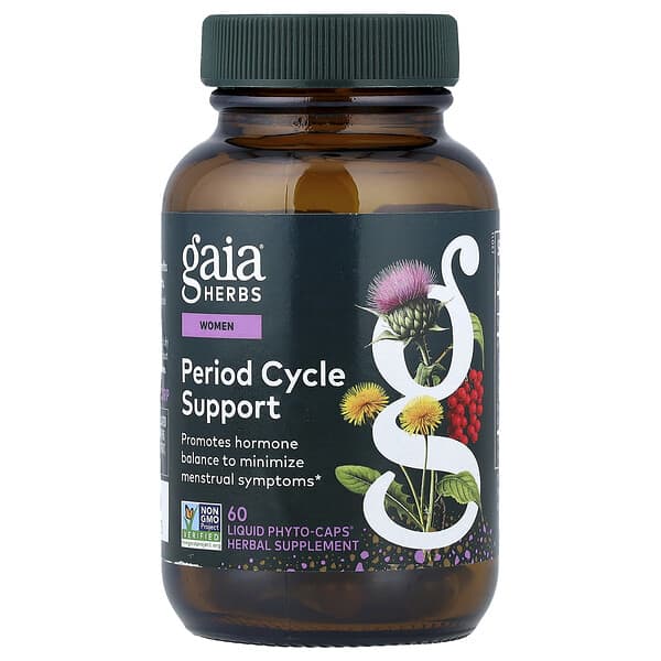 Women, Period Cycle Support, 60 Liquid Phyto-Caps®