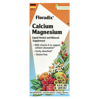 Floradix, Calcium Magnesium, 8.5 fl oz (250 ml)