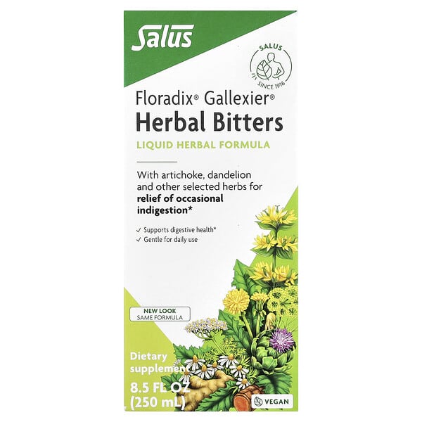 Floradix, Gallexier® Herbal Bitters, 8.5 fl oz (250 ml) — product photo 1
