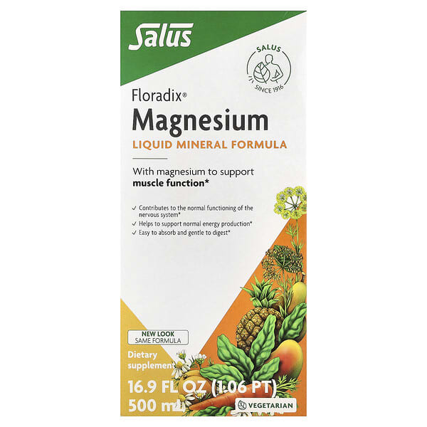 Floradix, Magnesium, 16.9 fl oz (500 ml) — product photo 1