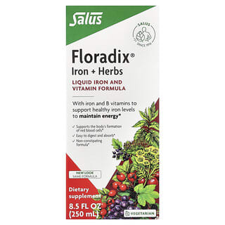 Floradix, Iron + Herbs, 8.5 fl oz (250 ml)