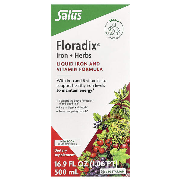 Floradix, Iron + Herbs, 16.9 fl oz (500 ml) — product photo 1
