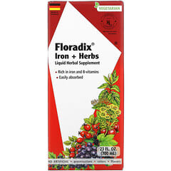 Gaia Herbs, Floradix，铁 + 草本，23 液量盎司（700 毫升）