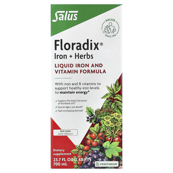 Floradix, Floradix®, Iron + Herbs, 23.7 fl oz (700 ml) — product photo 1