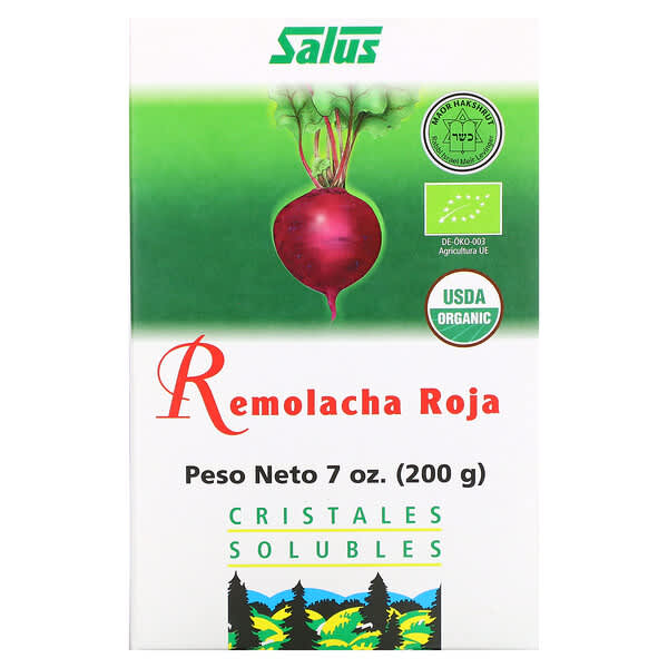 Gaia Herbs, Remolacha roja, Cristales solubles, 200 g (7 oz)
