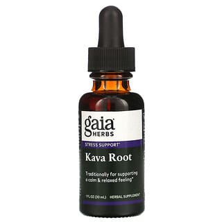 Gaia Herbs, Kava Root, 1 fl oz (30 ml)