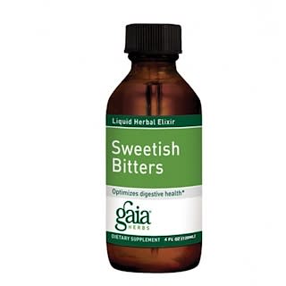 Gaia Herbs, Sweetish Bitters, 4 fl oz (120 ml)