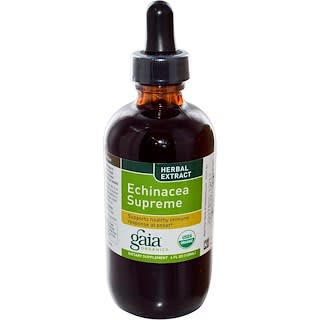 Gaia Herbs, Organics, Echinacea Supreme, 4 fl oz (120 ml)