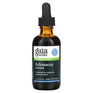 Gaia Herbs, Echinacea Supreme, alkoholfrei, 59 ml (2 fl. oz.)