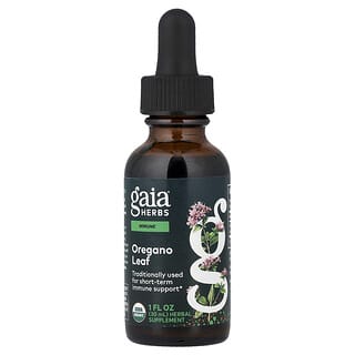 Gaia Herbs, Oregano-Blatt, 30 ml (1 fl. oz.)