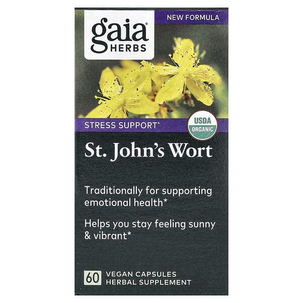 St. John's Wort, 60 Vegan Capsules
