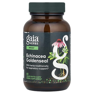 Gaia Herbs, Echinacea Buttercup, 60 Liquid Phyto-Caps®