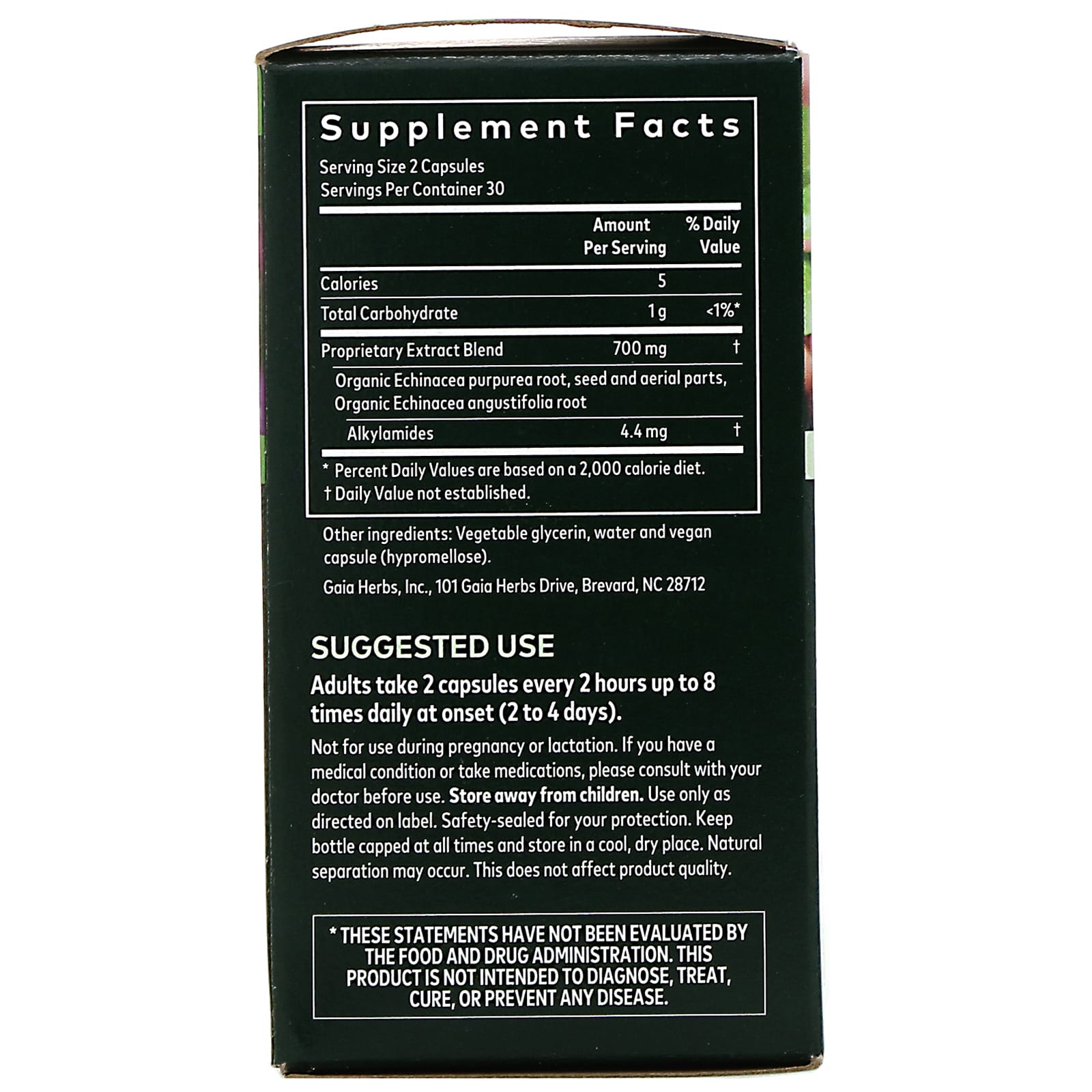 Gaia Herbs, Echinacea Supreme, 60 Vegan Liquid PhytoCaps