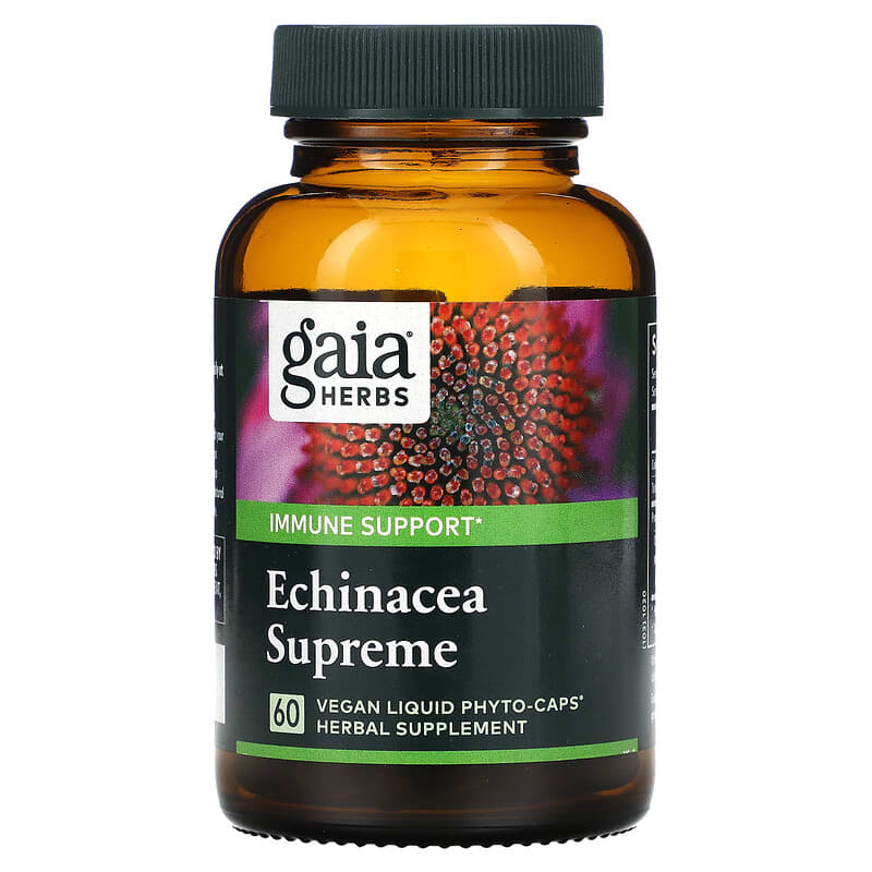 Gaia Herbs Echinacea Supreme Liquid Extract 1 Ounce