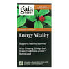 Energy Vitality, 60 Vegan Liquid Phyto-Caps